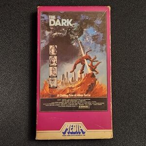 Vintage 80s The Dark VHS Horror Movie